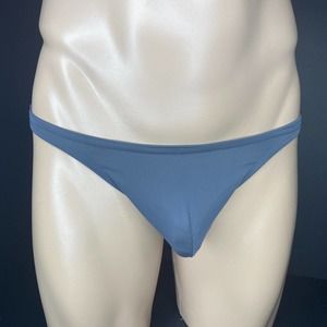 N2N Bodywear BB9 Grey Little Beach Thong BB9 - Size Small